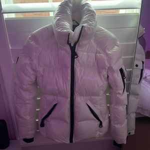 White SAM jacket size medium